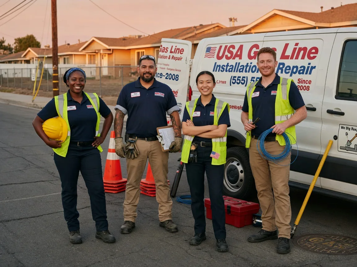 Gas Line Installation company in Exchange, WV